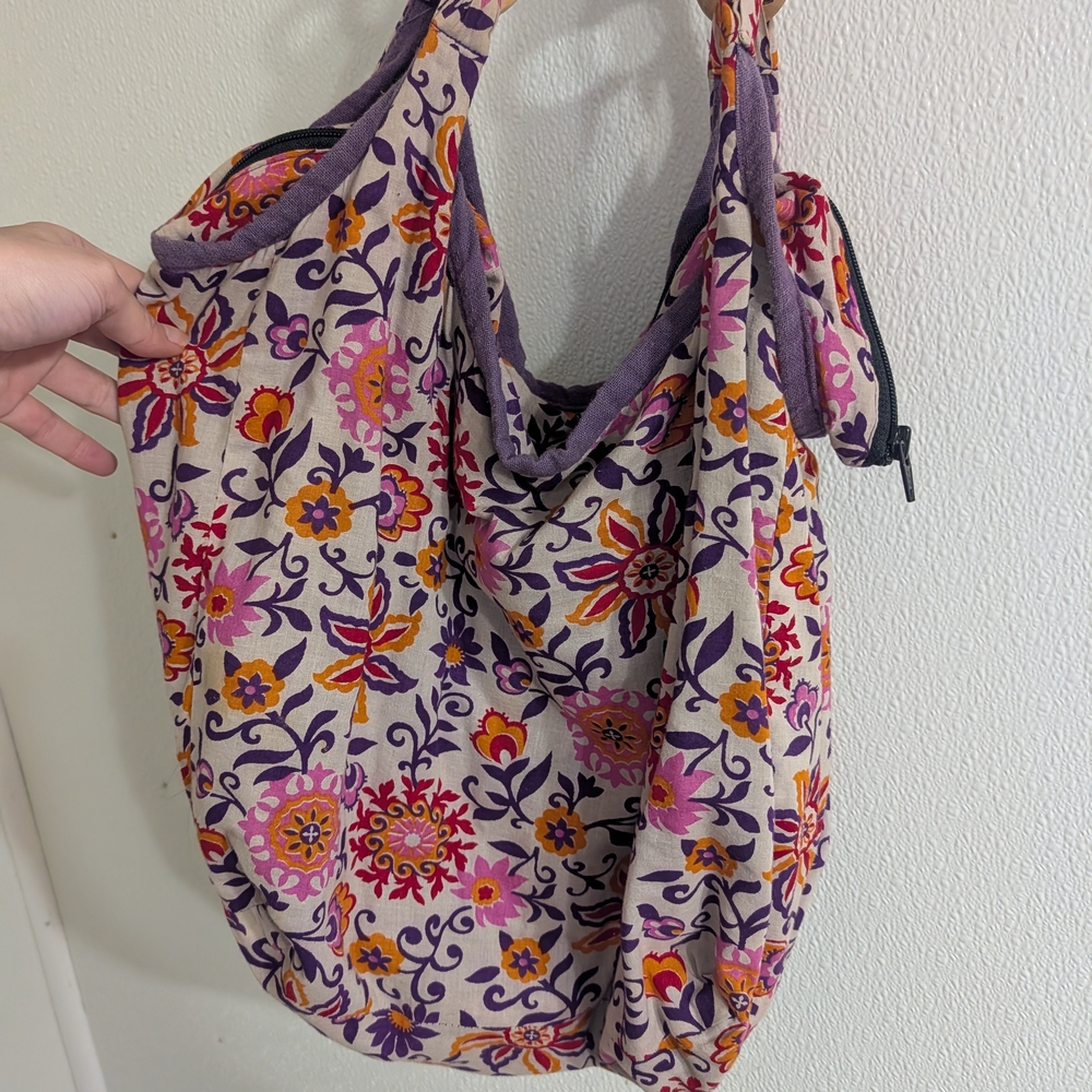 Floral Patterned Women's Bag